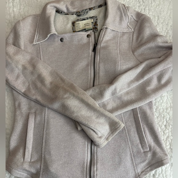 saturday sunday Jackets & Blazers - Saturday Sunday faded pink women’s jacket by Anthropologie Jacket-size L